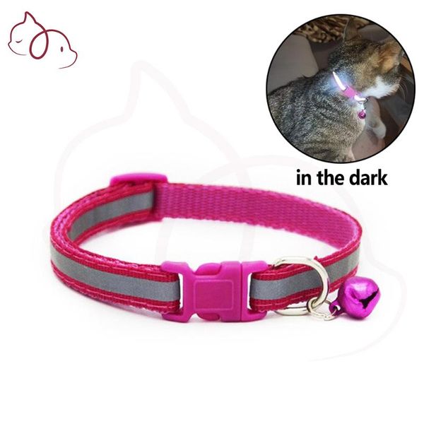 

reflective dog collar for puppy collars with bell cat lead small chihuahua & leashes