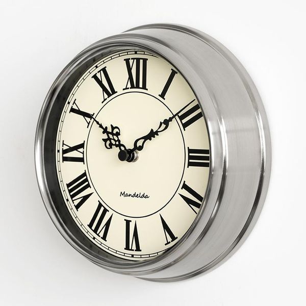 

luxury large wall clock metal living room watches home decor modern creative northern hd glass kitchen clocks zegary