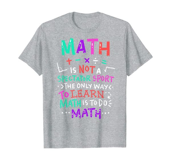 

Math Teacher Mathematical Symbol Cute Gift T-Shirt, Mainly pictures