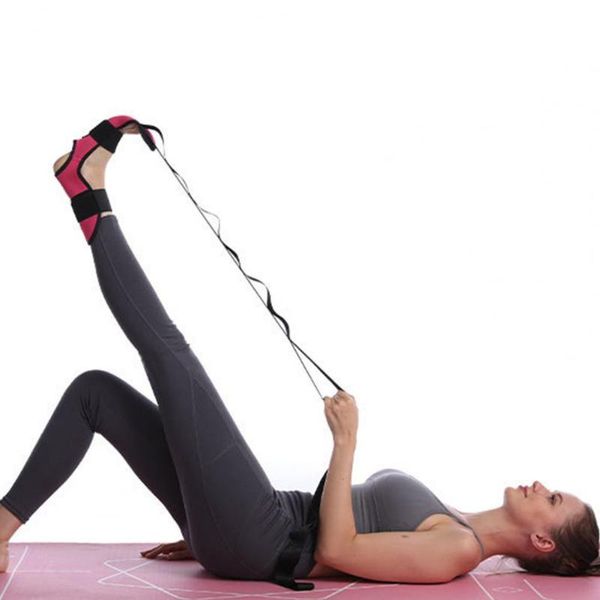 

resistance bands yoga ligament stretching belt high elasticity sweat absorption multi-purpose fitness exercise band for ballet