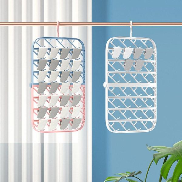 

multifunctional foldable socks clip hanger hanging drying racks for underwear hyd88 hangers &