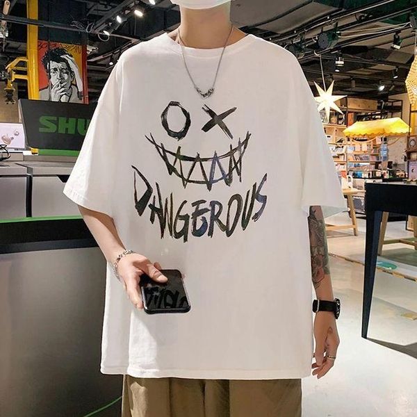 

women's t-shirt summer goth female tee aesthetic loose women punk dark grunge streetwear ladies gothic t-shirts harajuku clothes y2k, White