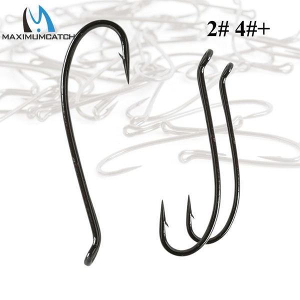 

fishing hooks maximumcatch 2# 4# hook salmon&steel head 50pcs