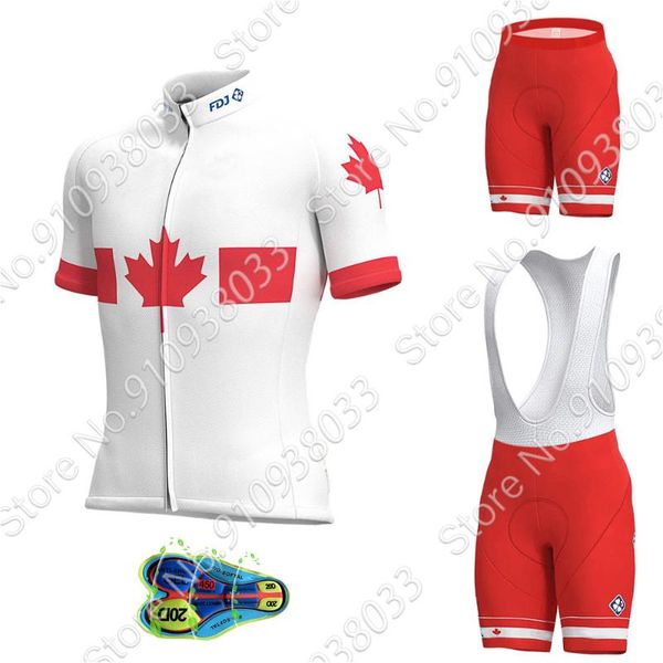 

national team canada cycling jersey summer set mens clothing race road bike shirts suit bib shorts mtb maillot racing sets, Black;blue