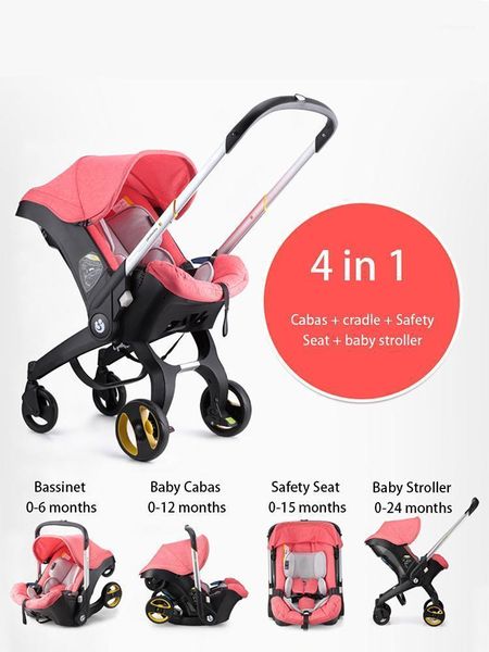 

baby stroller four-in-one trolley carriage lightweight folding two-way multifunctional seat car 4 in 1 travel stroller1