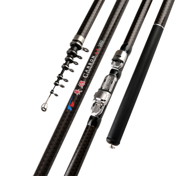 

boat fishing rods carbon fiber 2.7m-6.3m rock rod portable travel ultra-light rotating sea