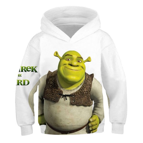 

3d digital print hoodie animation sweatshirt autumn winter, Black