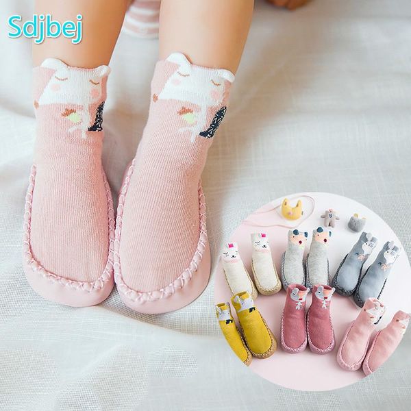 

first walkers 2021 infant cartoon baby moccasin born babies shoes soft bottom prewalkers boots cute animals home sock shoe