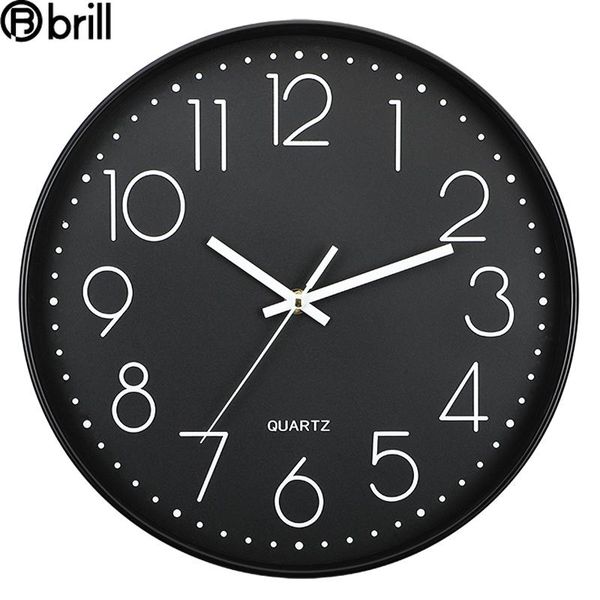 

wall clocks simple living room clock silent household mute modern design home decor farmhouse kitchen vintage 50