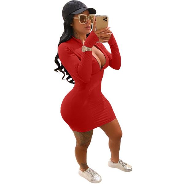 

euroepan style woman bodycon dress mini sheath female vestido long sleeve spring autumn casual dresses, Black;gray