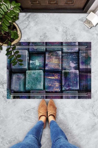 

carpets stone door mat bedroom kitchen bath floor mats home entrance multipurpose doormat non-slip 45*70cm