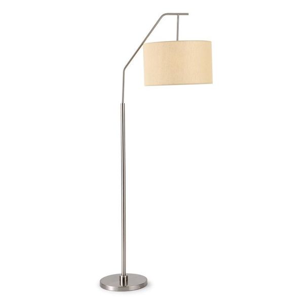 

modern metal floor lamp e27 lamps standing simple fabric shade corner light reading