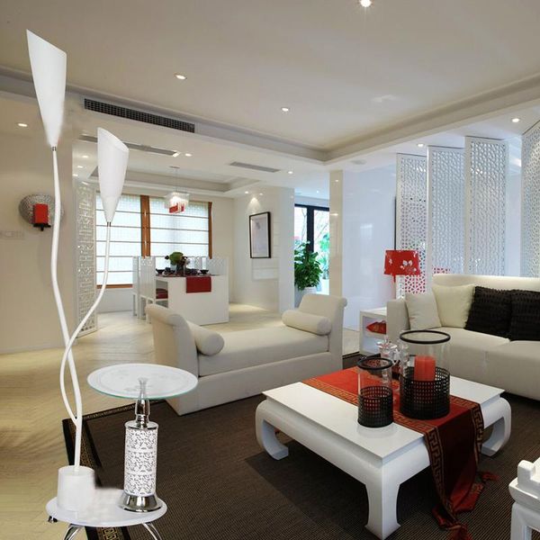 

floor lamps brief fashion lamp with frosted glass shade for living room restaurant bedroom decoration use