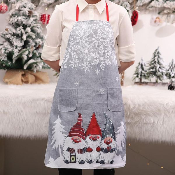 

aprons cooking reusable gardening with pocket adults gift party supplies christmas apron lightweight home decor kitchen bib