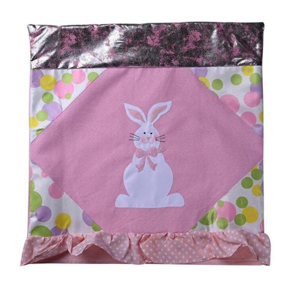 

back covers holiday slipcover easter banquet pattern for home accessories pink soft 48*48cm chair cloth