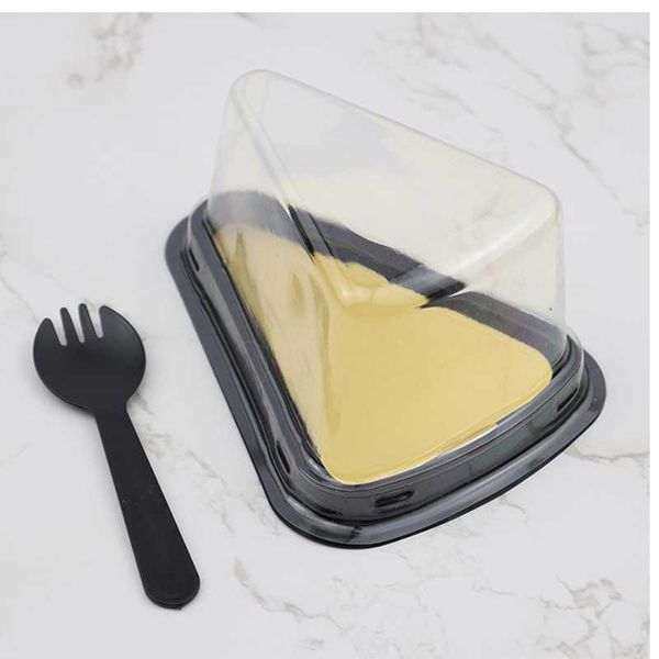 

other bakeware 100pcs triangle cake box drum floor tiramisu mousse snack cheesecake kitchen gadgets