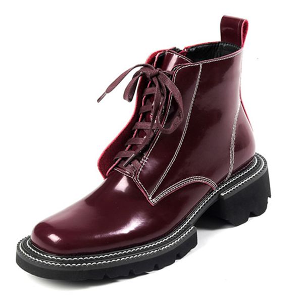 

asumer . genuine younger woman. leather boots from the platform. square heel. comfortable shoes., Black