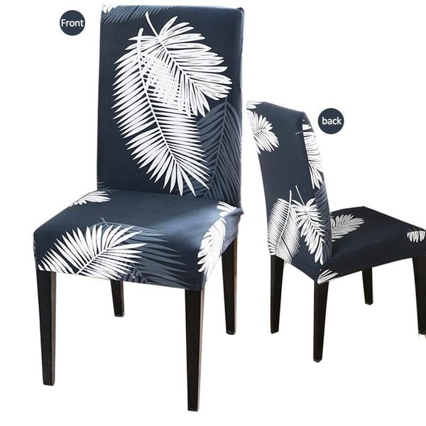 

chair covers spandex fancy printed pattern dining room soft stretch wedding seat cover for el restaurant banquet