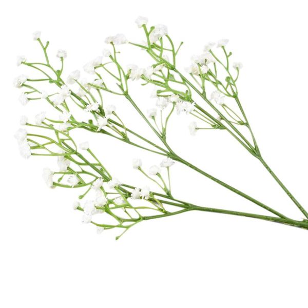 

decorative flowers & wreaths 12pcs 90heads 52cm artificial plastic gypsophila diy floral bouquets arrangement for wedding home decoration