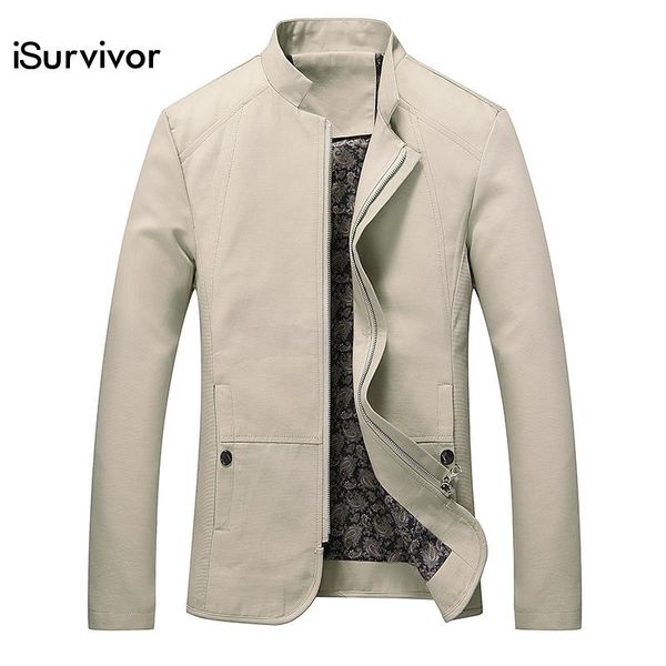 

men's jackets men fashion and coats arrivals 2021 spring autumn stand collar slim fit 5xl plus size, Black;brown