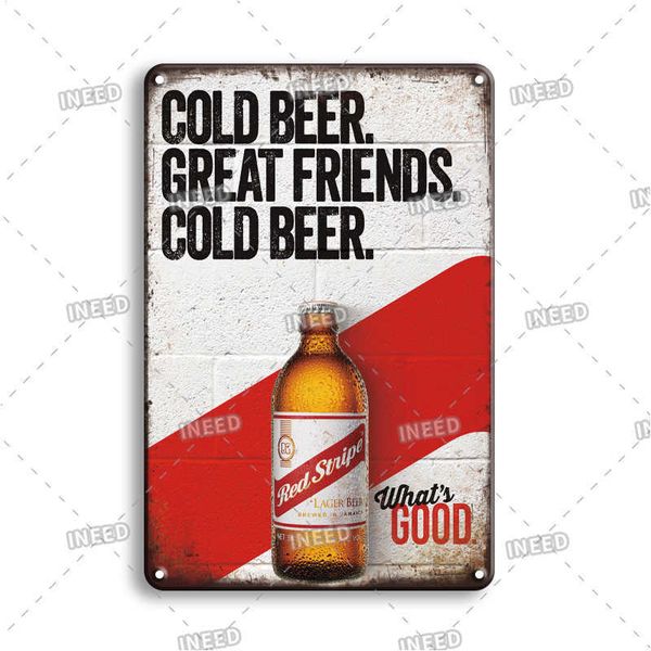 

summer beer metal plate tin sign vintage alcohol metal painting signs retro beach tiki bar decor man cave art wall sticker decor