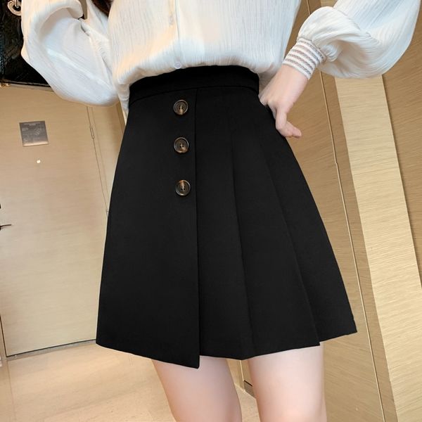 

2021 pink skirt white pleated skirt white skirt skater, Black