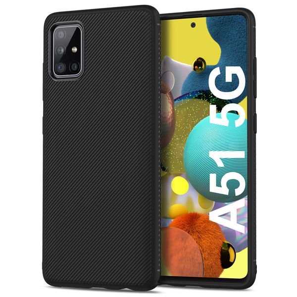 O novo caso Samsung Galaxy A51 Mobile Phone é adequado para Samsung A51 Telefone Celular Shell de Proteção Simples Swill Soft Shell