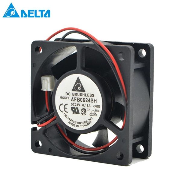 

fans & coolings original 6025 afb0624sh dc 24v 0.18 a 6cm 60x60x25mm inverter double ball air volume cooling fan