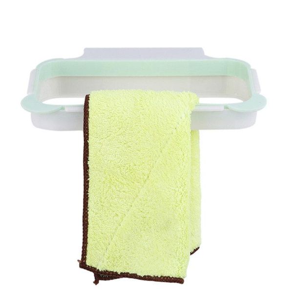 

Creative Cupboard Door Back Trash Rack Storage Garbage Bag Holder Hanging Kitchen Cabinet Home Tool Waste Bins