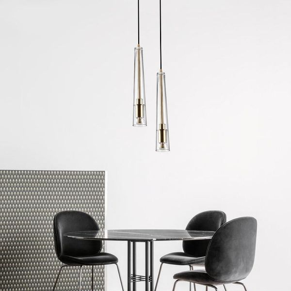 

pendant lamps postmodern nordic simple designer light living room bedroom restaurant dining glass lamp home deco hanglamp