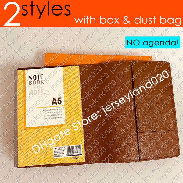 

r20100 large desk medium small ring agenda cover designer memo planners notebook diary protective case key coin card passport holder wallet, Brown;gray