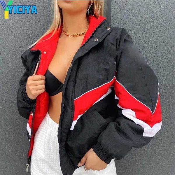 

winter bomber jacket basketball coat the picture has been processed" 211215, Black
