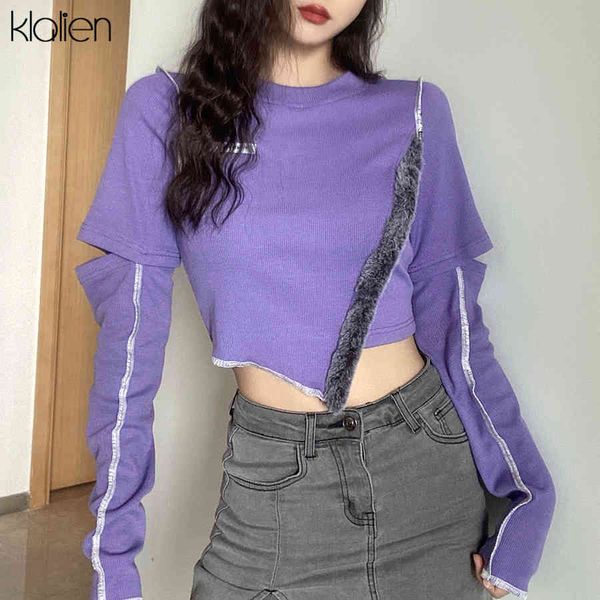 

sweaters autumn fashion casual rib knitted sweater women slim stretch street office lady patchwork female korean new, White;black