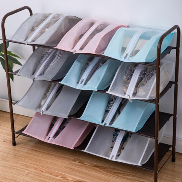

portable waterproof shoes organizer travel bag shoe closet beach storage toy sorting bags
