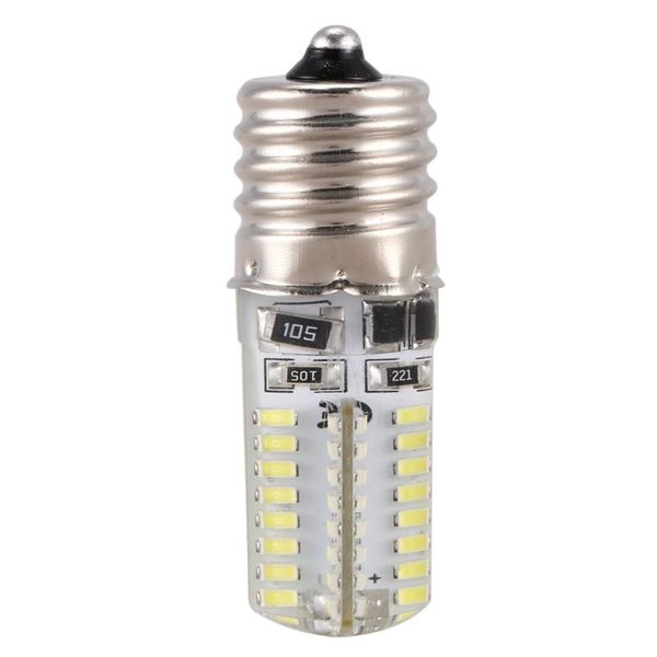 

bulbs e17 socket 5w 64 led lamp bulb 3014 smd light pure white ac 110v-220v