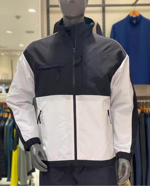 

mens designer hoodies jackets coats letter printing patchwork sports coat windbreaker men women windproof jacket sportswear outerwear, Black;brown