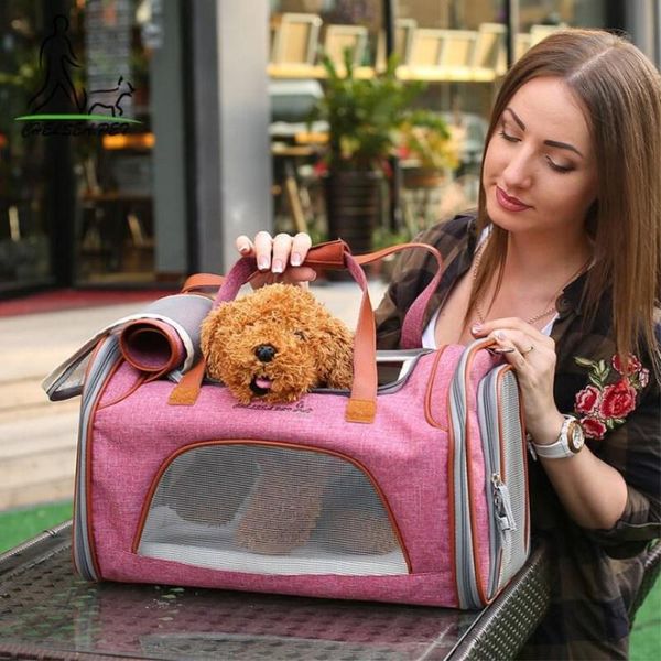 

dog car seat covers luxury carrying breathable pet carrier fashion backpack riding, hiking, walking, travell portable bag for