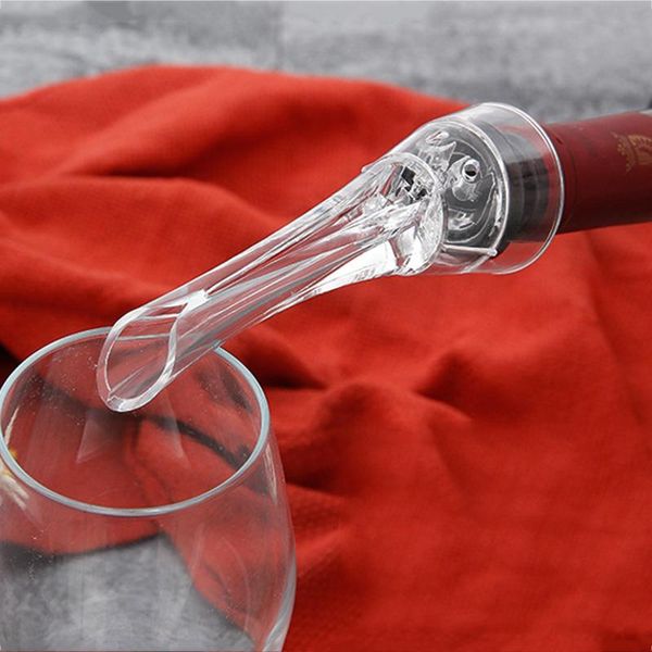 

drinking straws useful quick aerating pourer magic decanter wine accessories olecranon bottle spout