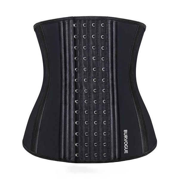 

women's shapers waist trainer black corset tummy control underbust sports workout hourglass body shaper neoprene belt after, Black;white