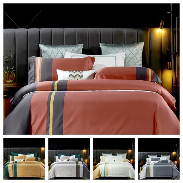 

bedding sets 2021 style 2 or 3pcs nylon lace printing soft duvet cover 1 quilt + 1/2 pillowcases single twin full  king