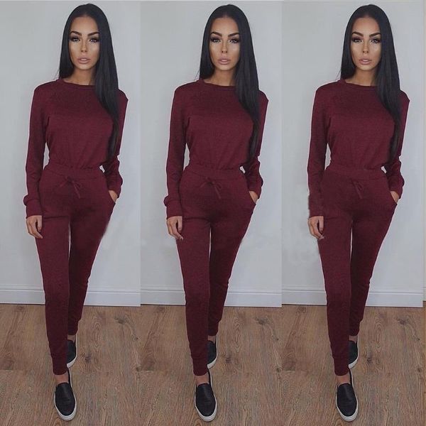 

two piece dress solid fashion 2021 design suit set women tracksuit two-piece style outfit sweatshirt sport wear, White