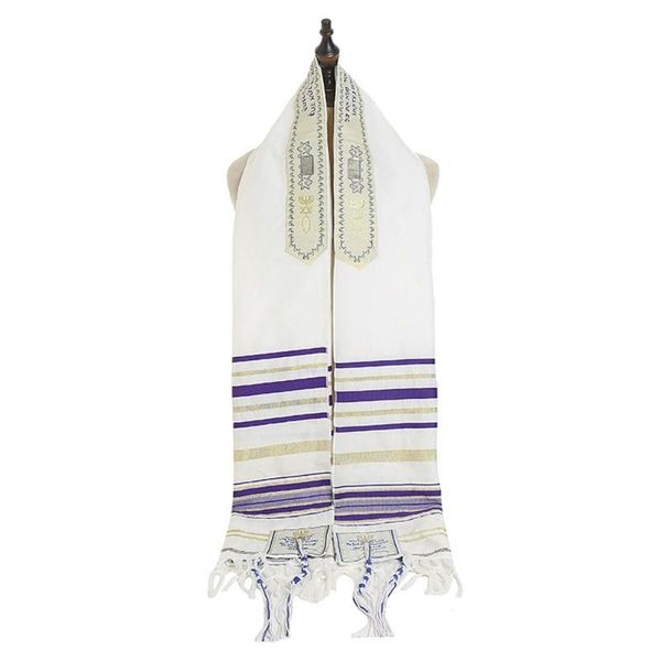 

scarves tallit prayer shawl for men messianic black, Blue;gray