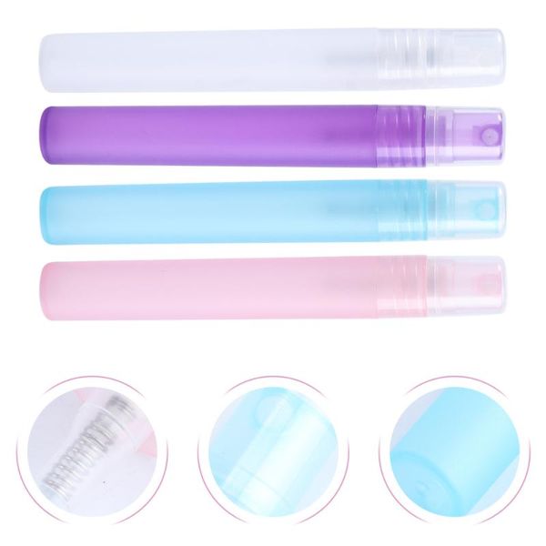 

storage bottles & jars 10pcs liquid sprayer travel reusable dispenser holder mixed color