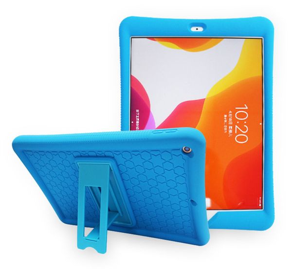 Custodia per tablet antiurto in silicone per iPad 10.2 pollici iPad7 iPad8 Cover