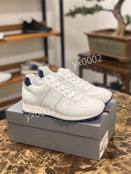 

2021 designer casual shoes canvas sho es high-low-men's spor ts sh oes technical leather ladies leisure bee luxury sports s hoes, Black