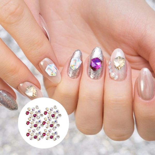 

nail drill & accessories 100pcs manicures diamonds art candy color decoration