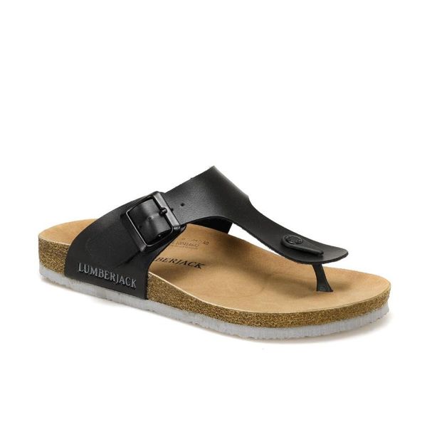 

slippers flo black male lumberjack