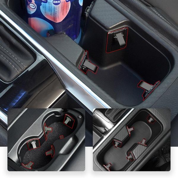 

storage bags 3pcs/6pcs car on-board water cup holder fixer set for