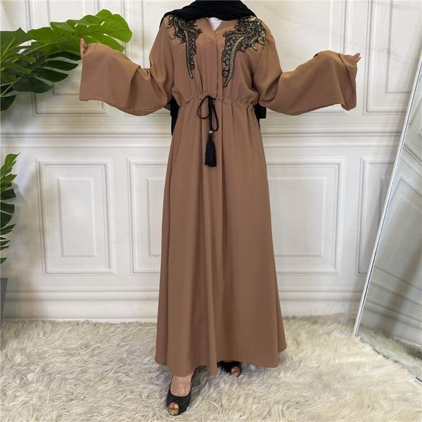 

ethnic clothing turkey dubai abaya robe muslim women vintage floral printed dresses lastest ramadan pakistani kimono kaftan fashion sundress, Red