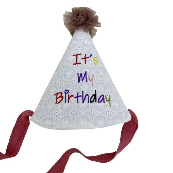 

party hats child birthday hat letter coloful costume pograph prop